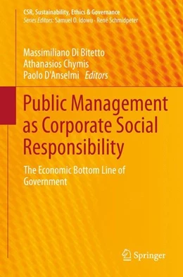 Abbildung von Di Bitetto / Chymis | Public Management as Corporate Social Responsibility | 1. Auflage | 2014 | beck-shop.de