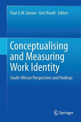 Abbildung von Jansen / Roodt | Conceptualising and Measuring Work Identity | 1. Auflage | 2014 | beck-shop.de