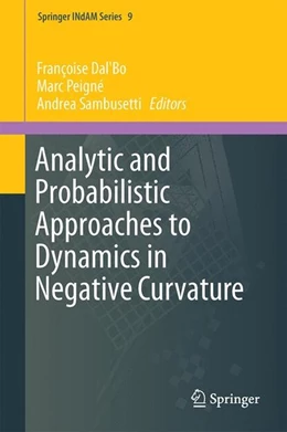 Abbildung von Dal'Bo / Peigné | Analytic and Probabilistic Approaches to Dynamics in Negative Curvature | 1. Auflage | 2014 | beck-shop.de