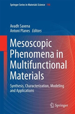 Abbildung von Saxena / Planes | Mesoscopic Phenomena in Multifunctional Materials | 1. Auflage | 2014 | beck-shop.de