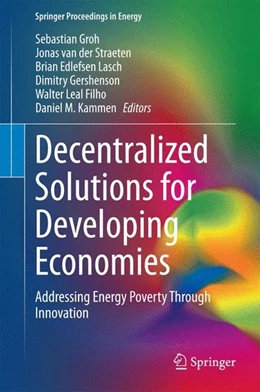 Abbildung von Groh / Straeten | Decentralized Solutions for Developing Economies | 1. Auflage | 2015 | beck-shop.de