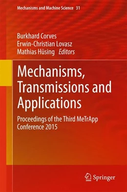 Abbildung von Corves / Lovasz | Mechanisms, Transmissions and Applications | 1. Auflage | 2015 | beck-shop.de