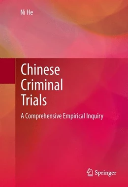 Abbildung von He | Chinese Criminal Trials | 1. Auflage | 2013 | beck-shop.de