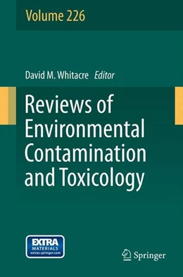 Abbildung von Whitacre | Reviews of Environmental Contamination and Toxicology Volume 226 | 1. Auflage | 2014 | beck-shop.de