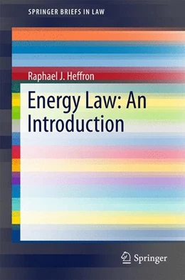 Abbildung von Heffron | Energy Law: An Introduction | 1. Auflage | 2014 | beck-shop.de