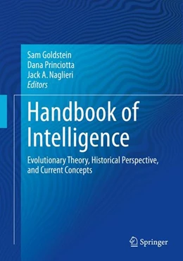 Abbildung von Goldstein / Princiotta | Handbook of Intelligence | 1. Auflage | 2014 | beck-shop.de