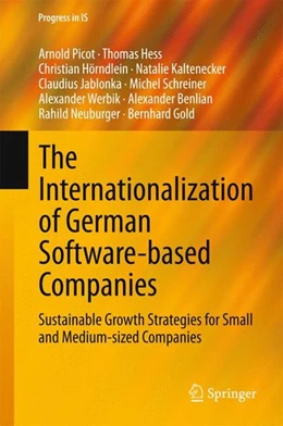 Abbildung von Picot / Hess | The Internationalization of German Software-based Companies | 1. Auflage | 2014 | beck-shop.de