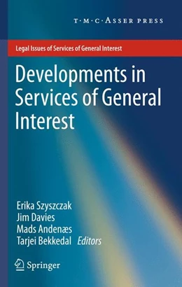 Abbildung von Szyszczak / Davies | Developments in Services of General Interest | 1. Auflage | 2011 | beck-shop.de