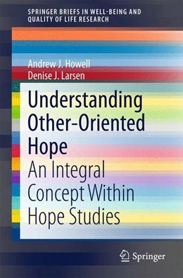 Abbildung von Howell / Larsen | Understanding Other-Oriented Hope | 1. Auflage | 2015 | beck-shop.de