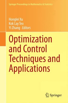Abbildung von Xu / Teo | Optimization and Control Techniques and Applications | 1. Auflage | 2014 | beck-shop.de