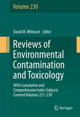 Abbildung von Whitacre | Reviews of Environmental Contamination and Toxicology volume | 1. Auflage | 2014 | beck-shop.de