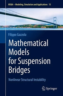 Abbildung von Gazzola | Mathematical Models for Suspension Bridges | 1. Auflage | 2015 | beck-shop.de