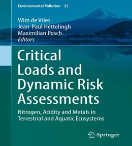 Abbildung von De Vries / Hettelingh | Critical Loads and Dynamic Risk Assessments | 1. Auflage | 2015 | beck-shop.de