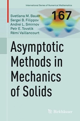 Abbildung von Bauer / Filippov | Asymptotic methods in mechanics of solids | 1. Auflage | 2015 | beck-shop.de