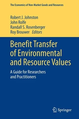 Abbildung von Johnston / Rolfe | Benefit Transfer of Environmental and Resource Values | 1. Auflage | 2015 | beck-shop.de