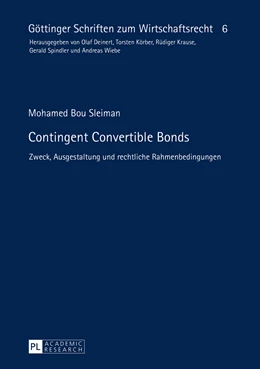 Abbildung von Bou Sleiman | Contingent Convertible Bonds | 1. Auflage | 2015 | 6 | beck-shop.de