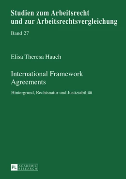 Abbildung von Hauch | International Framework Agreements | 1. Auflage | 2015 | 27 | beck-shop.de