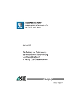 Abbildung von Lüft | Ein Beitrag zur Optimierung der motorischen Verbrennung von Rapsölkraftstoff in Heavy Duty Dieselmotoren | 1. Auflage | 2015 | 3/2014 | beck-shop.de