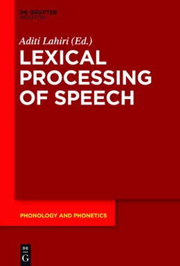 Abbildung von Lahiri / Kotzor | The Speech Processing Lexicon | 1. Auflage | 2017 | 22 | beck-shop.de