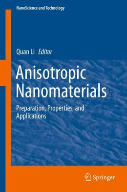 Abbildung von Li | Anisotropic Nanomaterials | 1. Auflage | 2015 | beck-shop.de