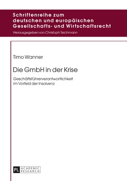 Abbildung von Wanner | Die GmbH in der Krise | 1. Auflage | 2015 | 8 | beck-shop.de