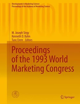 Abbildung von Sirgy / Bahn | Proceedings of the 1993 World Marketing Congress | 1. Auflage | 2015 | beck-shop.de