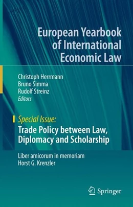 Abbildung von Herrmann / Simma | Trade Policy between Law, Diplomacy and Scholarship | 1. Auflage | 2015 | beck-shop.de