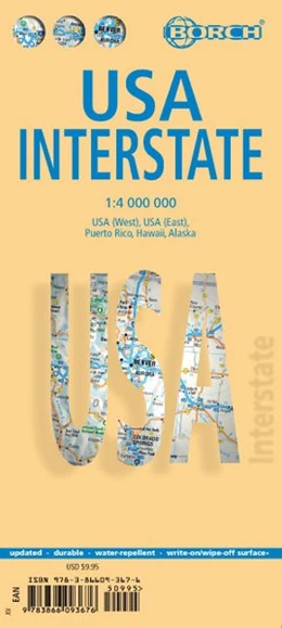 Abbildung von USA Interstate 1 : 4 000 000 | 11. Auflage | 2015 | beck-shop.de
