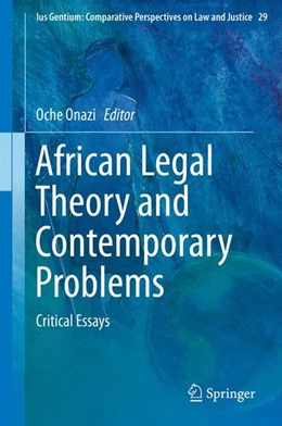Abbildung von Onazi | African Legal Theory and Contemporary Problems | 1. Auflage | 2013 | beck-shop.de