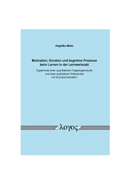 Abbildung von Meier | Motivation, Emotion und kognitive Prozesse beim Lernen in der Lernwerkstatt | 1. Auflage | 2015 | beck-shop.de