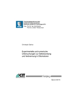 Abbildung von Dahnz | Experimentelle und numerische Untersuchungen zur Selbstzündung und Verbrennung in Ottomotoren | 1. Auflage | 2015 | 2/2015 | beck-shop.de