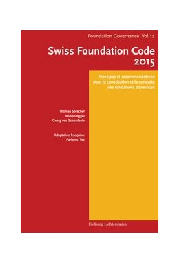 Abbildung von Sprecher / Egger | Swiss Foundation Code 2015 | 1. Auflage | 2015 | Volume 12 | beck-shop.de