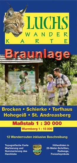 Abbildung von Spachmüller / Schmidt | Luchskarte Braunlage | 3. Auflage | 2024 | beck-shop.de