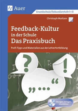 Abbildung von Schneider / Maitzen | Feedback-Kultur in der Schule - das Praxisbuch | 1. Auflage | 2015 | beck-shop.de