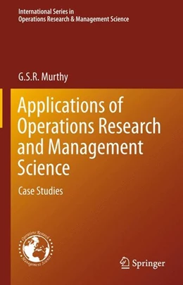 Abbildung von Murthy | Applications of Operations Research and Management Science | 1. Auflage | 2015 | beck-shop.de