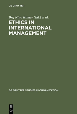 Abbildung von Kumar / Steinmann | Ethics in International Management | 1. Auflage | 2015 | beck-shop.de