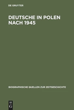 Abbildung von Bingen | Deutsche in Polen nach 1945 | 1. Auflage | 2015 | beck-shop.de