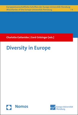 Abbildung von Gaitanides / Grözinger | Diversity in Europe | 1. Auflage | 2015 | 4 | beck-shop.de