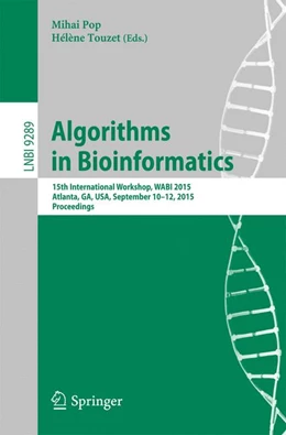 Abbildung von Pop / Touzet | Algorithms in Bioinformatics | 1. Auflage | 2015 | beck-shop.de