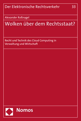 Abbildung von Roßnagel | Wolken über dem Rechtsstaat? | 1. Auflage | 2015 | 33 | beck-shop.de