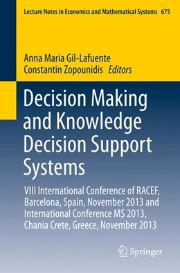 Abbildung von Gil-Lafuente / Zopounidis | Decision Making and Knowledge Decision Support Systems | 1. Auflage | 2014 | beck-shop.de