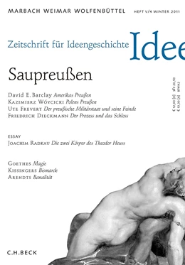 Abbildung von Zeitschrift für Ideengeschichte Heft V/4 Winter 2011 | 1. Auflage | 2015 | beck-shop.de