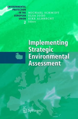 Abbildung von Schmidt / Joao | Implementing Strategic Environmental Assessment | 1. Auflage | 2006 | beck-shop.de