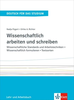 Abbildung von Fügert / Richter | Wissenschaftlich arbeiten und schreiben | 1. Auflage | 2016 | beck-shop.de