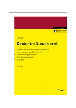 Abbildung von Hillmoth | Kinder im Steuerrecht | 4. Auflage | 2016 | beck-shop.de