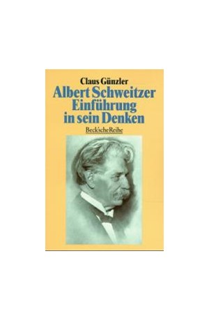 Cover: Claus Günzler, Albert Schweitzer