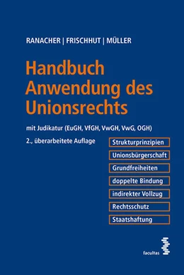 Abbildung von Ranacher / Frischhut | Handbuch Anwendung des Unionsrechts | 2. Auflage | 2023 | beck-shop.de