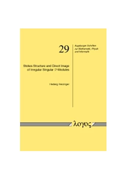 Abbildung von Heizinger | Stokes Structure and Direct Image of Irregular Singular D-Modules | 1. Auflage | 2015 | 29 | beck-shop.de