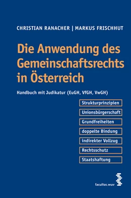 Abbildung von Ranacher / Frischhut | Handbuch Anwendung des EU-Rechts | 1. Auflage | 2009 | beck-shop.de