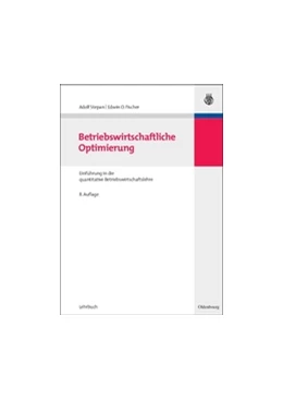 Abbildung von Stepan / Fischer | Betriebswirtschaftliche Optimierung | 8. Auflage | 2014 | beck-shop.de